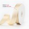 50 Yards 1-Inch Champagne Gold Satin Ribbon - Assorted Colors, Ideal for Gift Wrapping, Crafts & Party Decorations